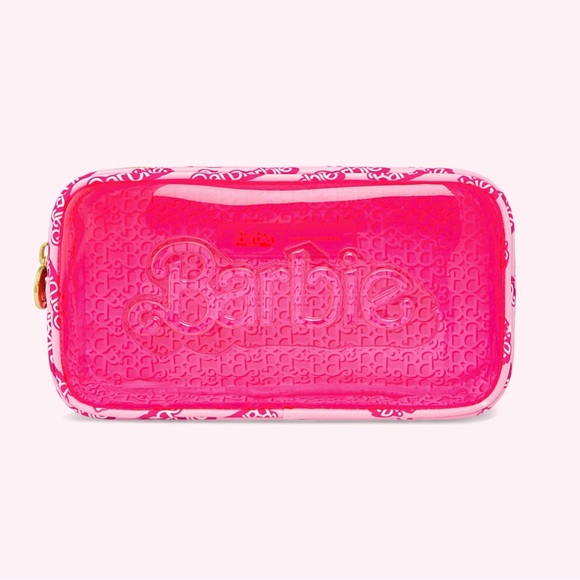 Stoney Clover Lane SCL Barbie Land Clear Front Small Pouch Embossing Sold Out - Picture 4 of 6